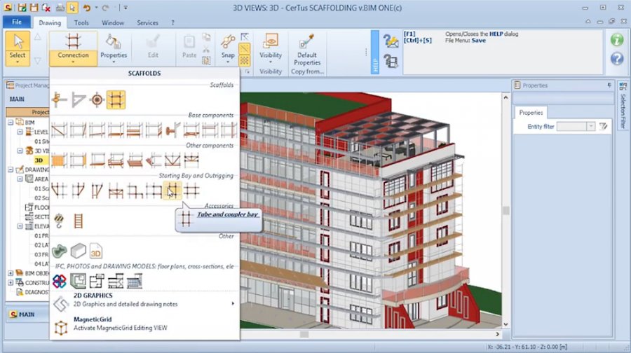 Software para Andamios, CerTus SCAFFOLDING