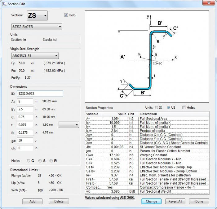 Cold-Formed Steel BeamDesign - Design Of Flexural Members Of Cold