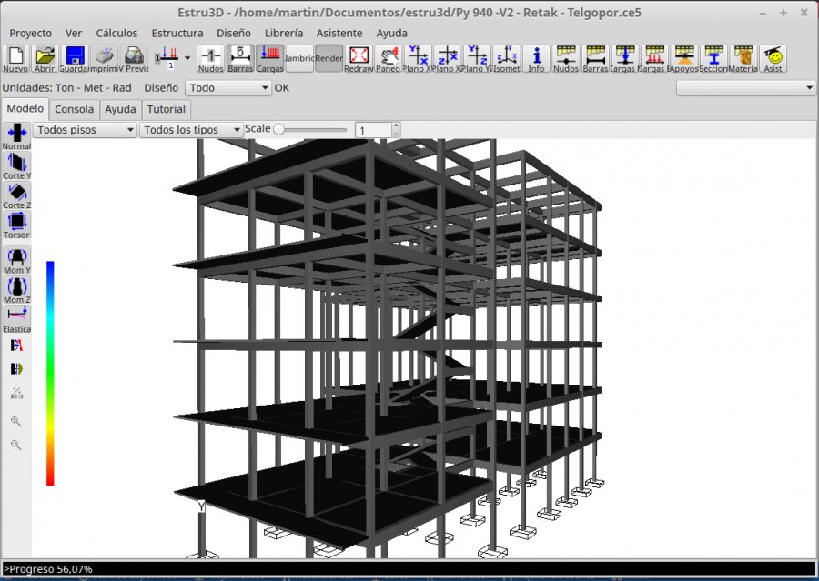 matrix structural analysis examples