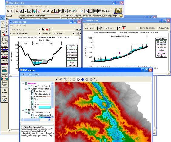 HEC-RAS - River Analysis System Software