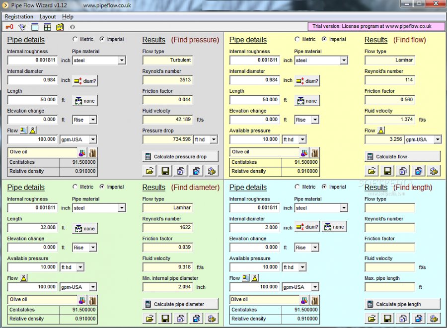 pipe flow wizard software