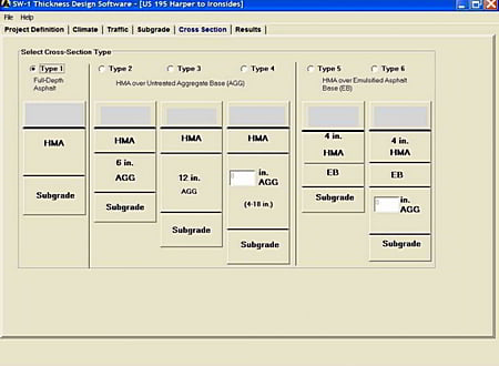 AI SW-1 Thickness Design screenshot