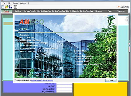 AMECO screenshot