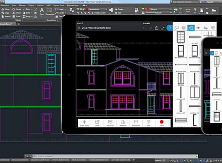 AutoCAD Mobile screenshot