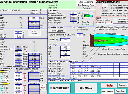 BIOCHLOR screenshot