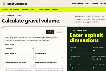 Build Quantities screenshot