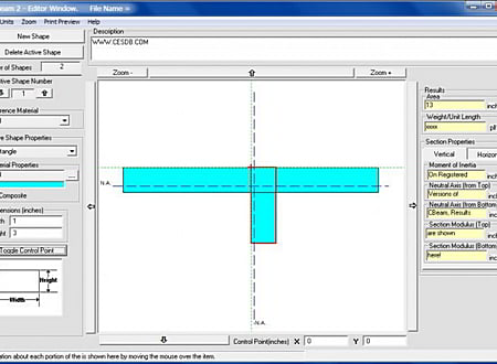 CBeam Composite Beam screenshot