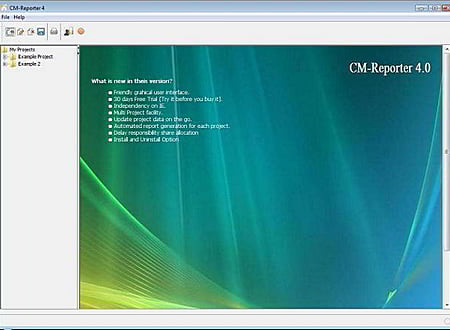 CM Reporter screenshot