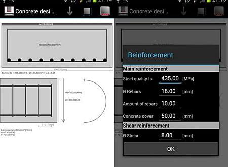 ConcreteDesign screenshot