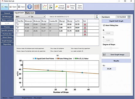 Dartis Soil Lab screenshot