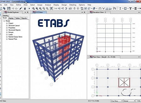 ETABS screenshot