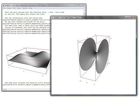 Euler Math Toolbox screenshot