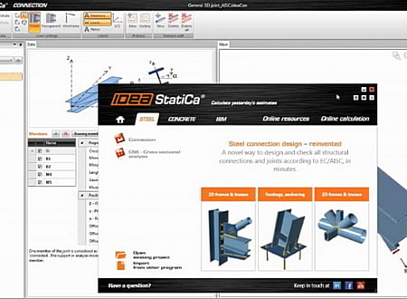 IDEA StatiCa screenshot