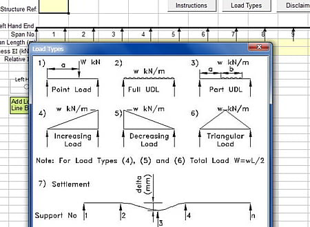 Line Beam Analysis for Static Loads screenshot