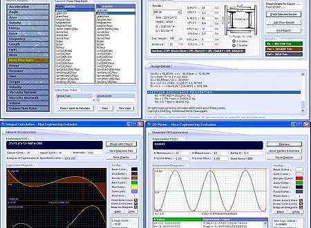 Nica Engineering Evaluator screenshot