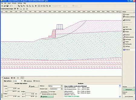 Oasys Slope screenshot