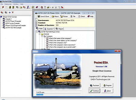Pocket ESA screenshot