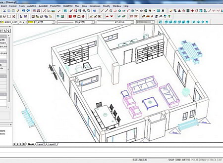 ProgeCAD Architecture screenshot