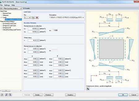 RF PLATE-BUCKLING screenshot