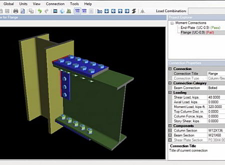 RISAConnection screenshot