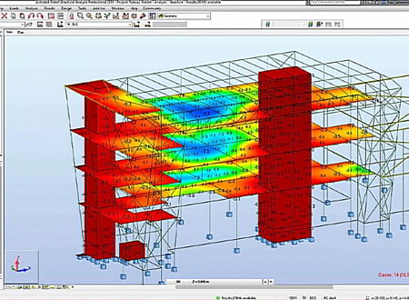 Robot Structural Analysis Professional screenshot
