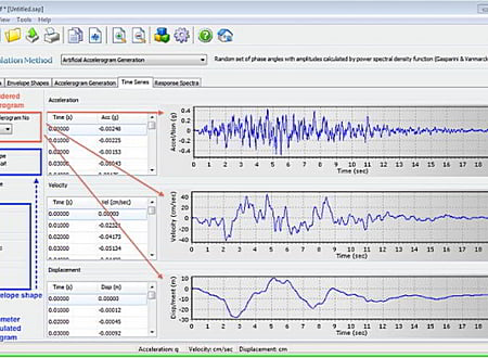 SeismoArtif screenshot