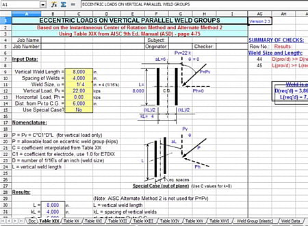 WELDGRP screenshot