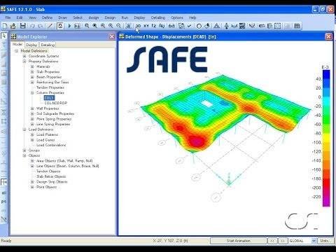 SAFE - Design Of Slabs, Mats and Footings Software