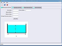 Critical Depth Calculator in Open Channel Flows