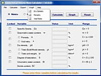 Geotechnical Volume-Mass Calculator