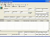 Handy Concrete Estimator